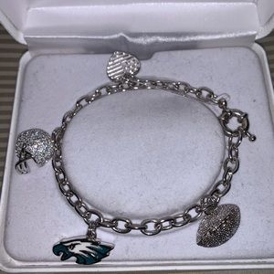 NEW Philadelphia Eagles Charm Bracelet